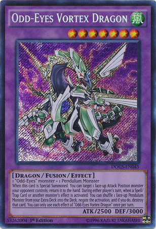 Odd-Eyes Vortex Dragon [DOCS-EN045] Secret Rare | Arkham Games and Comics