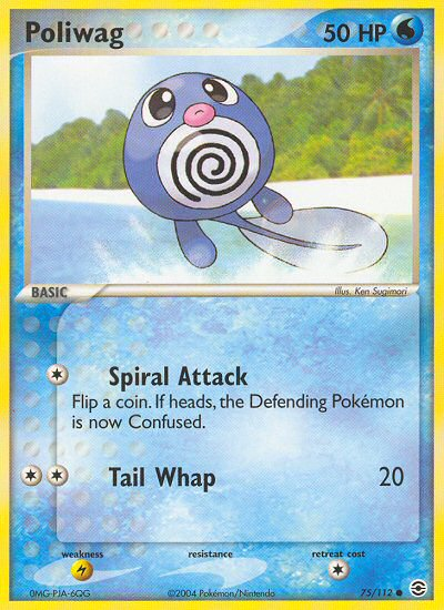 Poliwag (75/112) [EX: FireRed & LeafGreen] | Arkham Games and Comics