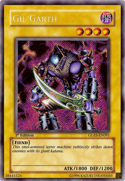 Gil Garth [GLAS-EN091] Secret Rare | Arkham Games and Comics