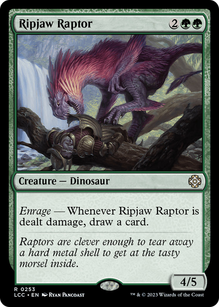 Ripjaw Raptor [The Lost Caverns of Ixalan Commander] | Arkham Games and Comics