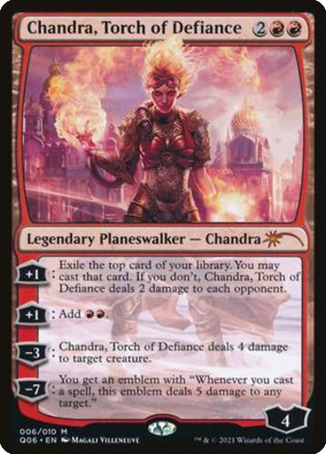 Chandra, Torch of Defiance [Pioneer Challenger Decks 2021] | Arkham Games and Comics