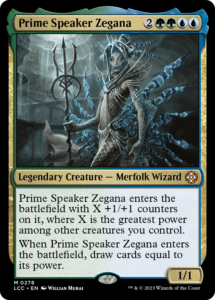 Prime Speaker Zegana [The Lost Caverns of Ixalan Commander] | Arkham Games and Comics