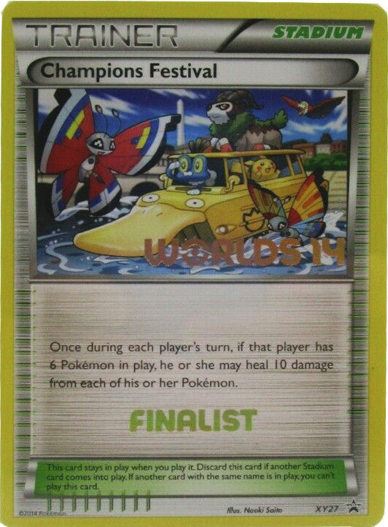 Champions Festival (XY27) (2014 Finalist) [XY: Black Star Promos] | Arkham Games and Comics