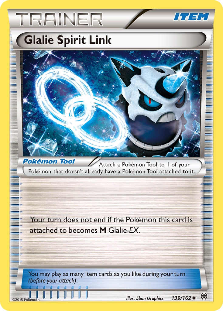 Glalie Spirit Link (139/162) [XY: BREAKthrough] | Arkham Games and Comics