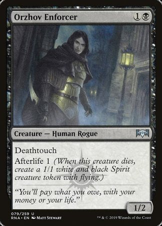 Orzhov Enforcer [Ravnica Allegiance] | Arkham Games and Comics