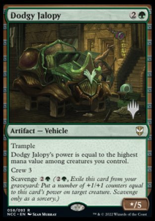 Dodgy Jalopy (Promo Pack) [Streets of New Capenna Commander Promos] | Arkham Games and Comics