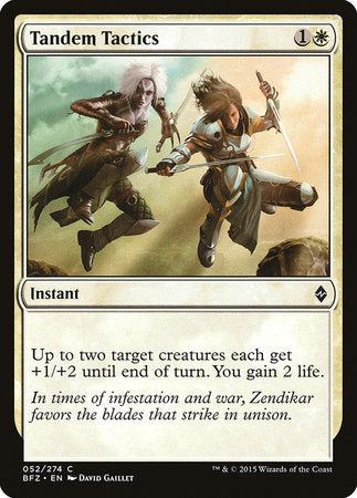 Tandem Tactics [Battle for Zendikar] | Arkham Games and Comics