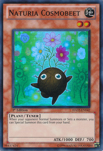 Naturia Cosmobeet [HA02-EN042] Super Rare | Arkham Games and Comics