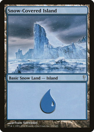 Snow-Covered Island [Coldsnap] | Arkham Games and Comics