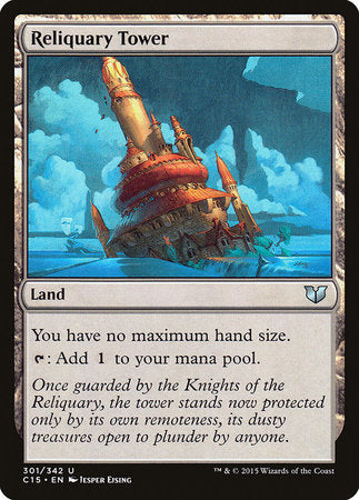 Reliquary Tower [Commander 2015] | Arkham Games and Comics