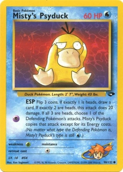 Misty's Psyduck (90/132) [Gym Challenge Unlimited] | Arkham Games and Comics