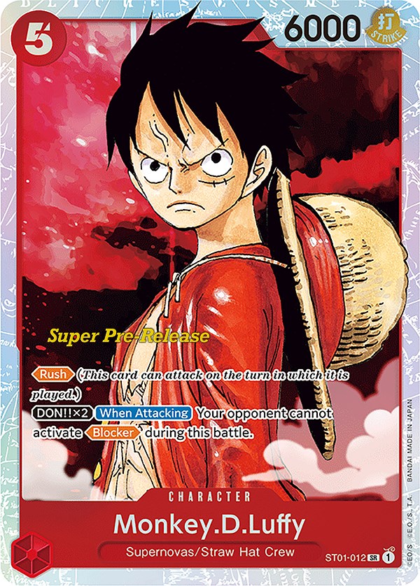 Monkey.D.Luffy (012) [Super Pre-Release Starter Deck: Straw Hat Crew] | Arkham Games and Comics