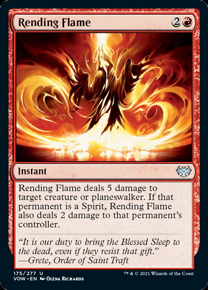 Rending Flame [Innistrad: Crimson Vow] | Arkham Games and Comics