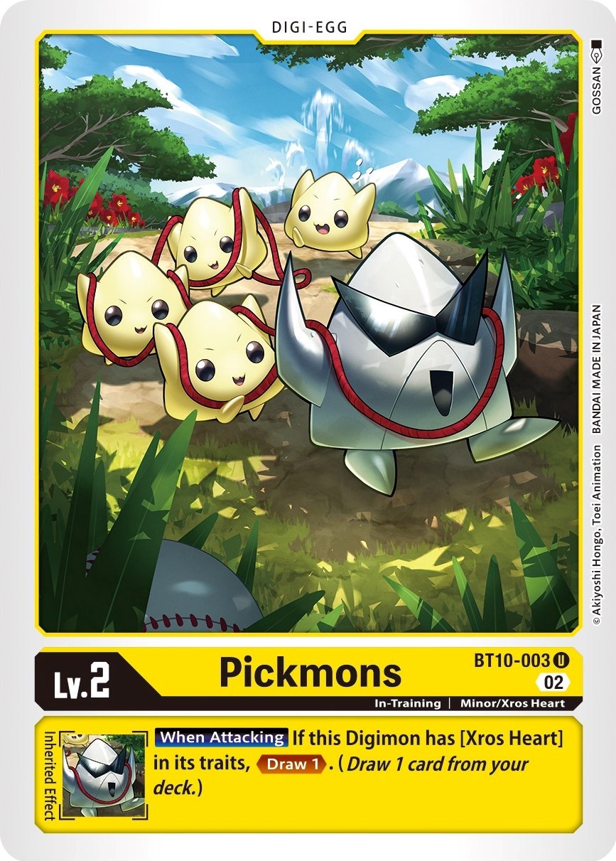 Pickmons [BT10-003] [Xros Encounter] | Arkham Games and Comics