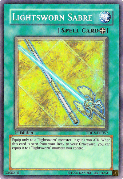 Lightsworn Sabre [TDGS-EN059] Super Rare | Arkham Games and Comics