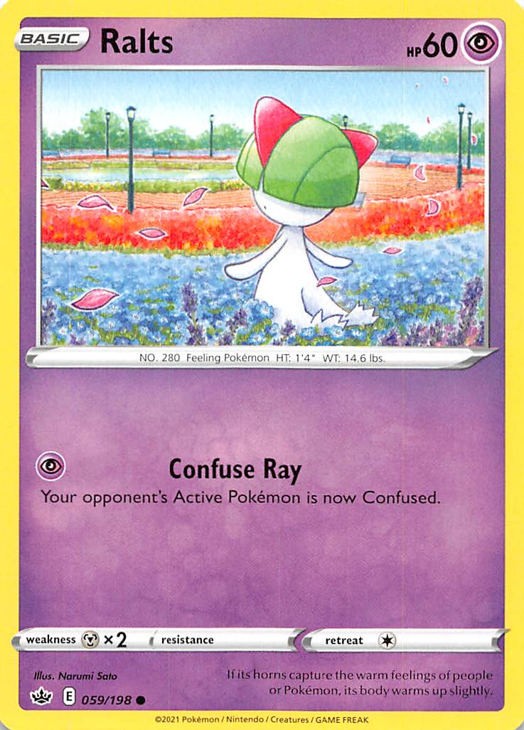 Ralts (059/198) [Sword & Shield: Chilling Reign] | Arkham Games and Comics