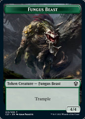 Demon // Fungus Beast Token [Commander 2021 Tokens] | Arkham Games and Comics