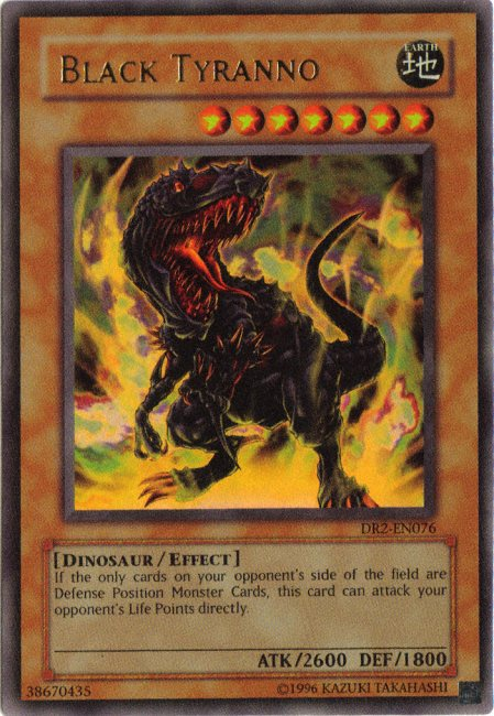 Black Tyranno [DR2-EN076] Ultra Rare | Arkham Games and Comics