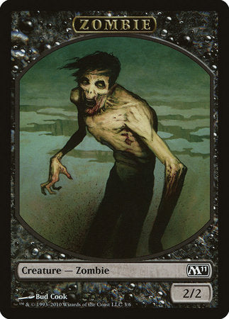 Zombie Token [Magic 2011 Tokens] | Arkham Games and Comics