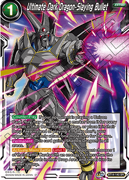 Ultimate Dark Dragon-Slaying Bullet (BT14-140) [Cross Spirits] | Arkham Games and Comics