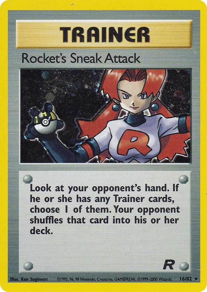 Rocket's Sneak Attack (16/82) [Team Rocket Unlimited] | Arkham Games and Comics