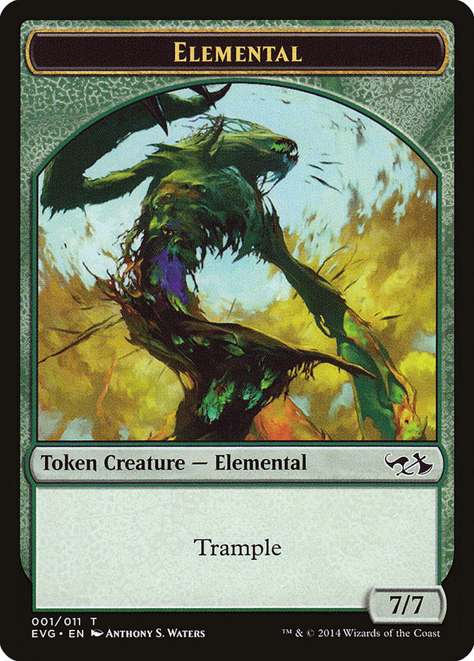 Elemental Token (Elves vs. Goblins) [Duel Decks Anthology Tokens] | Arkham Games and Comics