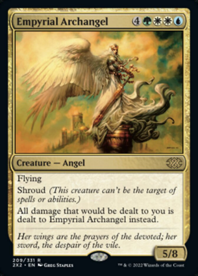 Empyrial Archangel [Double Masters 2022] | Arkham Games and Comics