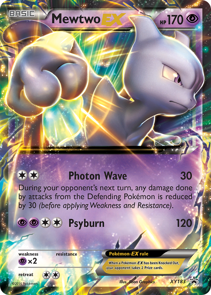 Mewtwo EX (XY183) [XY: Black Star Promos] | Arkham Games and Comics