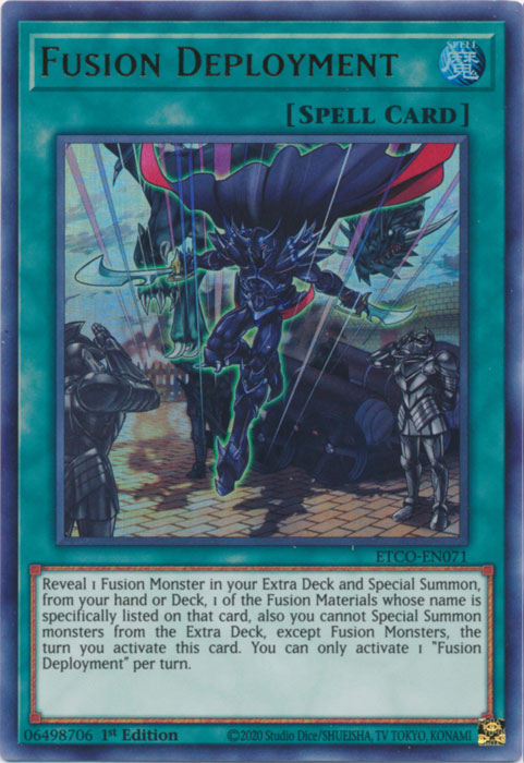 Fusion Deployment [ETCO-EN071] Ultra Rare | Arkham Games and Comics