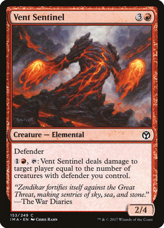 Vent Sentinel [Iconic Masters] | Arkham Games and Comics