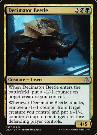 Decimator Beetle [Amonkhet] | Arkham Games and Comics