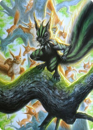 Chatterfang, Squirrel General Art Card (67) [Modern Horizons 2 Art Series] | Arkham Games and Comics