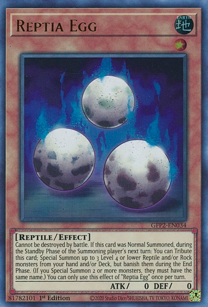 Reptia Egg [GFP2-EN034] Ultra Rare | Arkham Games and Comics