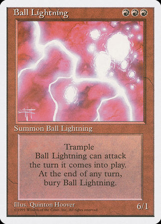 Ball Lightning [Fourth Edition] | Arkham Games and Comics