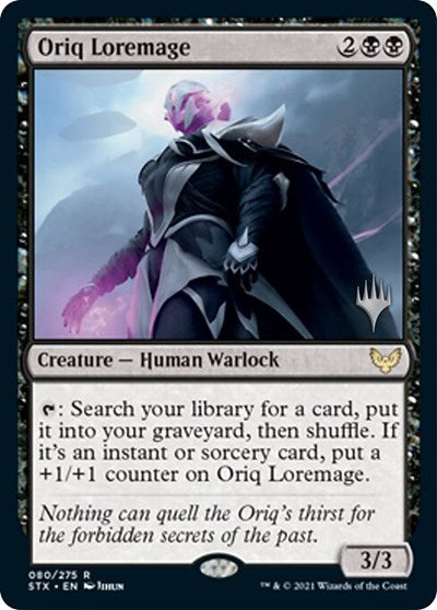 Oriq Loremage  (Promo Pack) [Strixhaven: School of Mages Promos] | Arkham Games and Comics