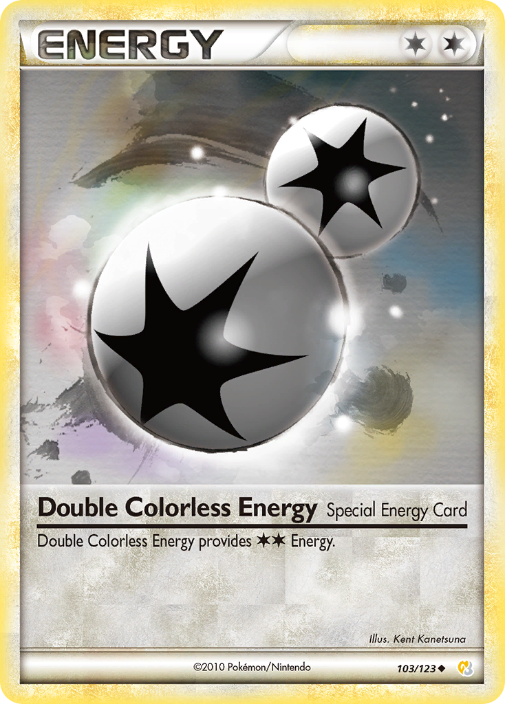 Double Colorless Energy (103/123) [HeartGold & SoulSilver: Base Set] | Arkham Games and Comics