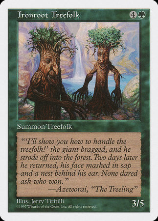 Ironroot Treefolk [Fifth Edition] | Arkham Games and Comics