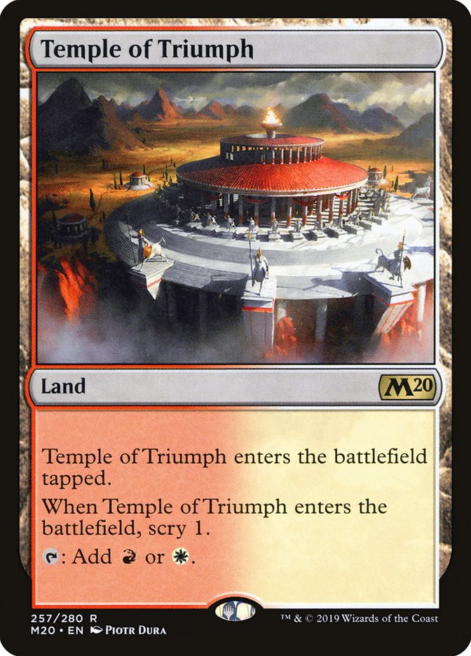 Temple of Triumph [Core Set 2020] | Arkham Games and Comics