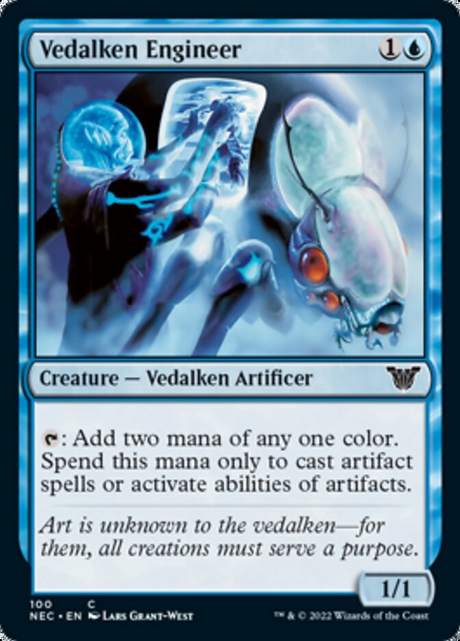 Vedalken Engineer [Kamigawa: Neon Dynasty Commander] | Arkham Games and Comics