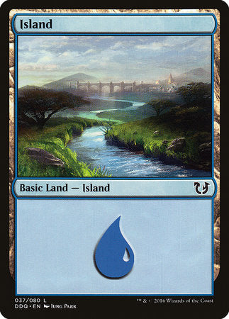 Island (37) [Duel Decks: Blessed vs. Cursed] | Arkham Games and Comics