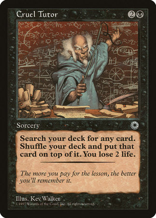 Cruel Tutor [Portal] | Arkham Games and Comics