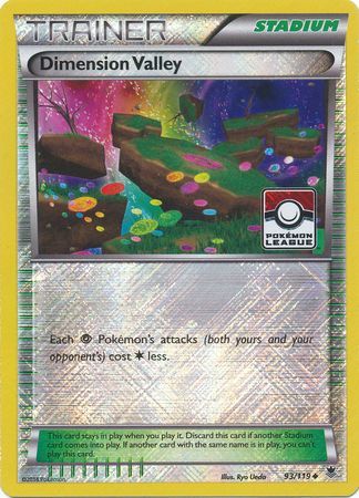 Dimension Valley (93/119) (League Promo) [XY: Phantom Forces] | Arkham Games and Comics