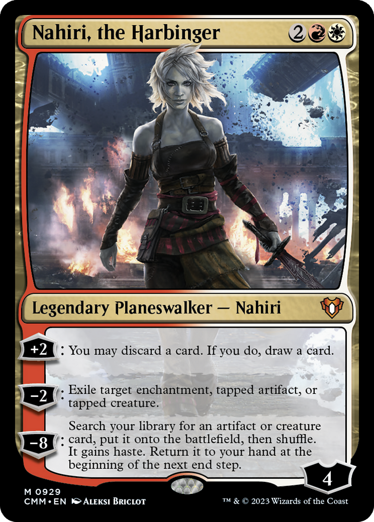 Nahiri, the Harbinger [Commander Masters] | Arkham Games and Comics