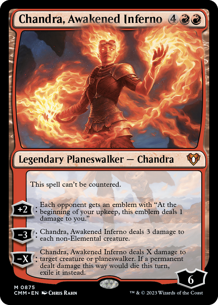 Chandra, Awakened Inferno [Commander Masters] | Arkham Games and Comics