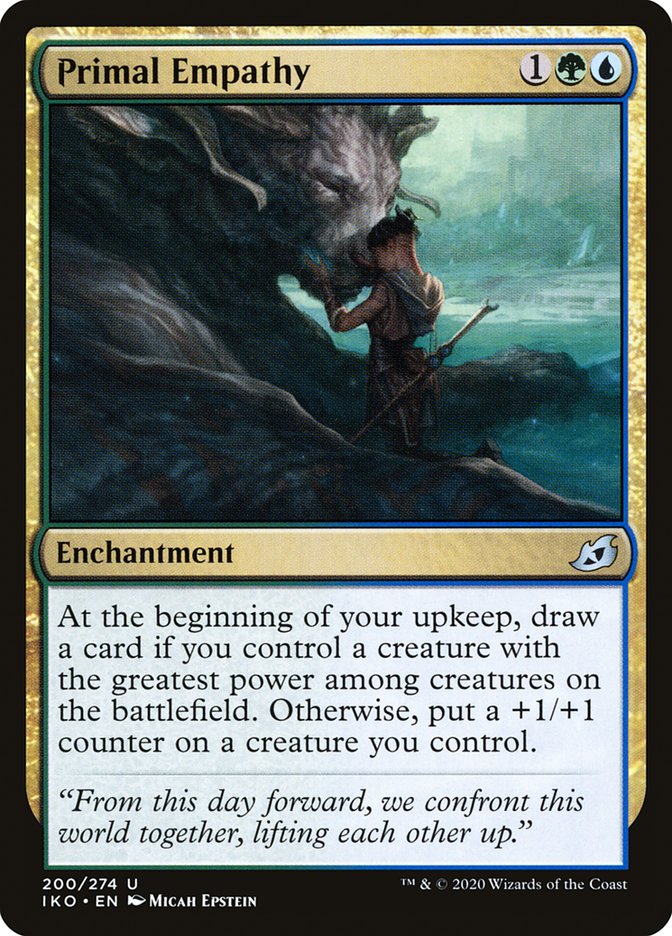 Primal Empathy [Ikoria: Lair of Behemoths] | Arkham Games and Comics