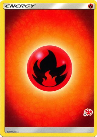 Fire Energy (Charizard Stamp #8) [Battle Academy 2020] | Arkham Games and Comics