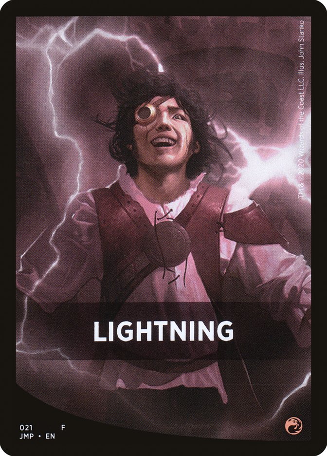 Lightning Theme Card [Jumpstart Front Cards] | Arkham Games and Comics