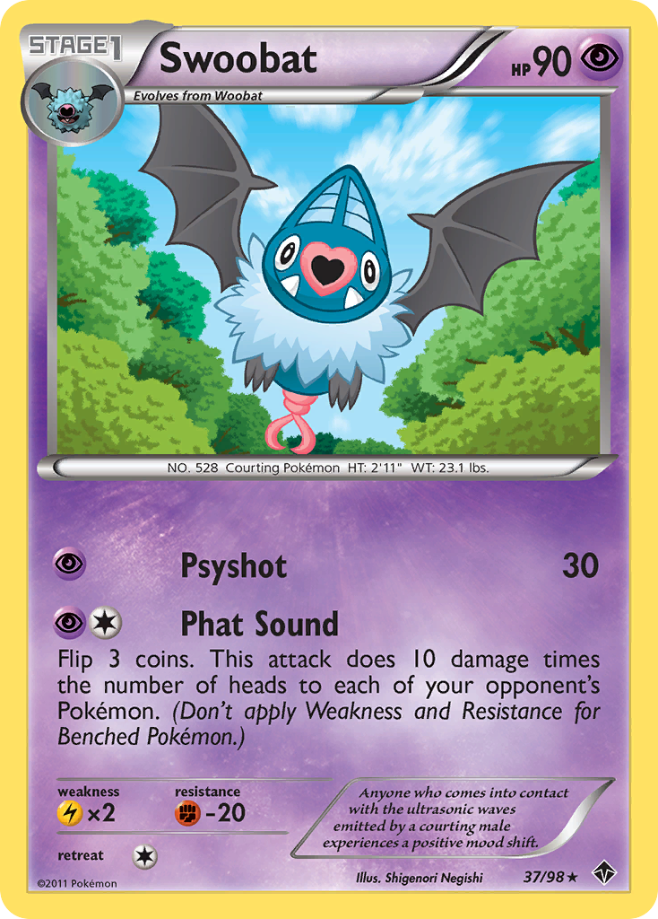 Swoobat (37/98) [Black & White: Emerging Powers] | Arkham Games and Comics