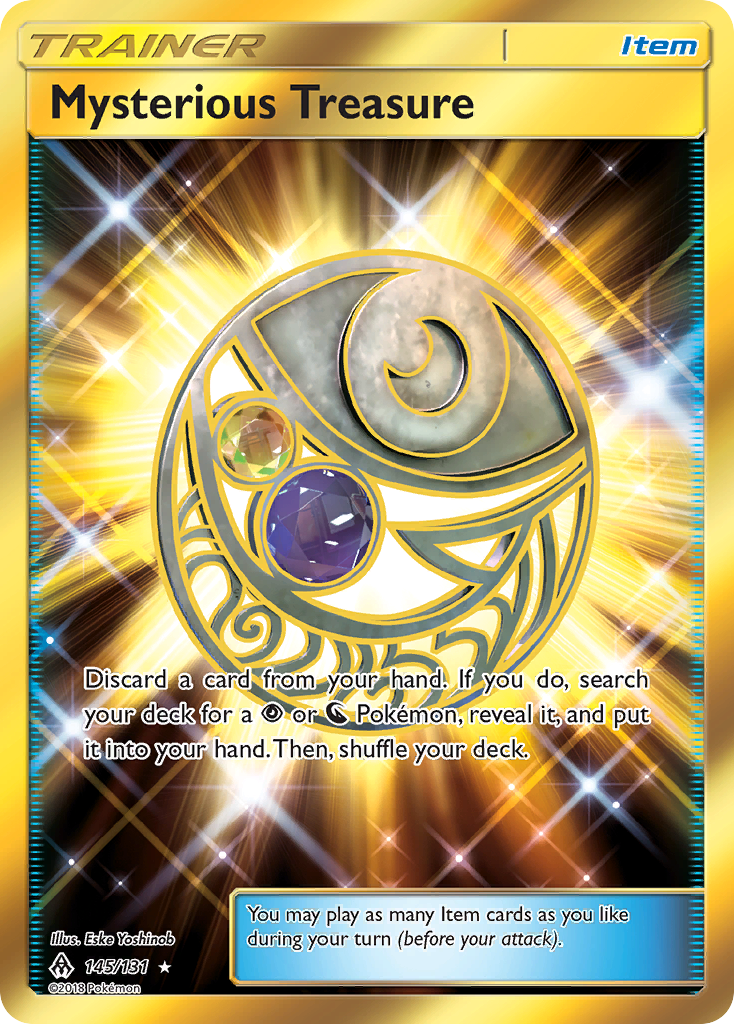 Mysterious Treasure (145/131) [Sun & Moon: Forbidden Light] | Arkham Games and Comics