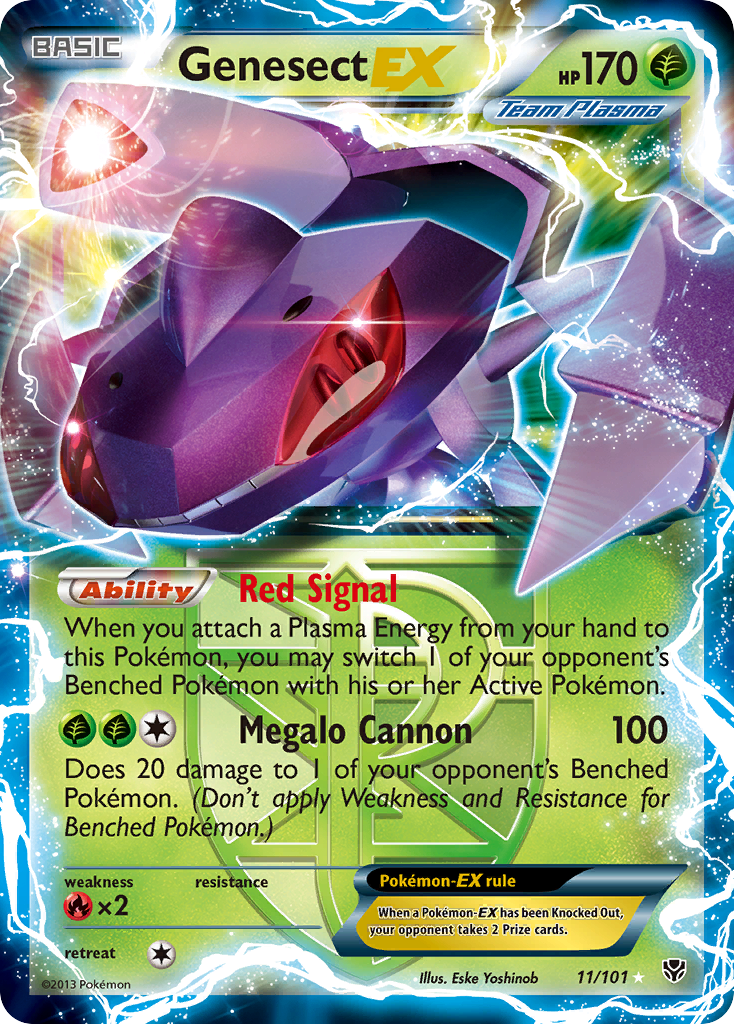 Genesect EX (11/101) [Black & White: Plasma Blast] | Arkham Games and Comics